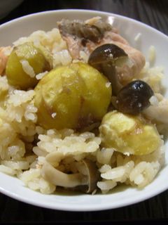 秋満載の炊き込みご飯~♪-レシピのメイン写真
