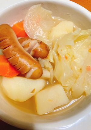 残り物でポトフ-レシピのメイン写真