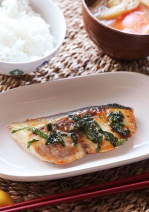 ブリの大葉にんにくソテー-レシピのメイン写真