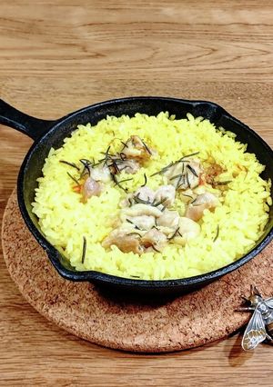 ニトスキで☆チキンとローズマリーパエリア-レシピのメイン写真