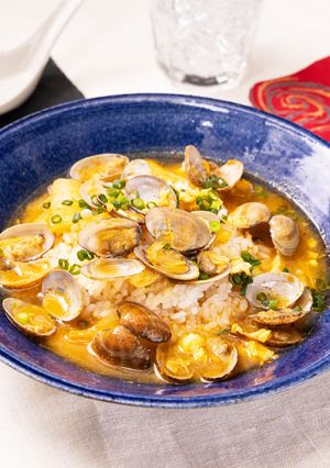 あさりのチゲ丼-レシピのメイン写真