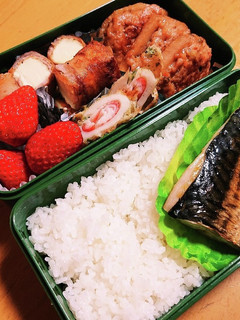 中学生男子 和風弁当?-レシピのメイン写真