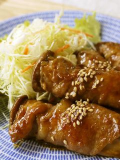 簡単♪エリンギの豚肉巻き(甘辛たれ)-レシピのメイン写真