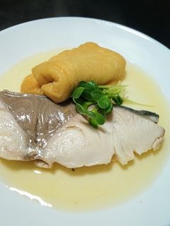 白だしdeぶりとあげの簡単煮-レシピのメイン写真