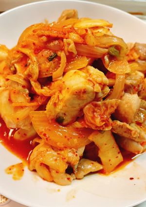 鶏キムチ-レシピのメイン写真