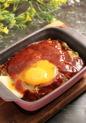 レンジで簡単！ブロッコリーハンバーグ-レシピのメイン写真