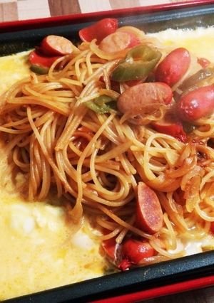 こどもの日にいかが？❤鉄板ナポリタン風-レシピのメイン写真