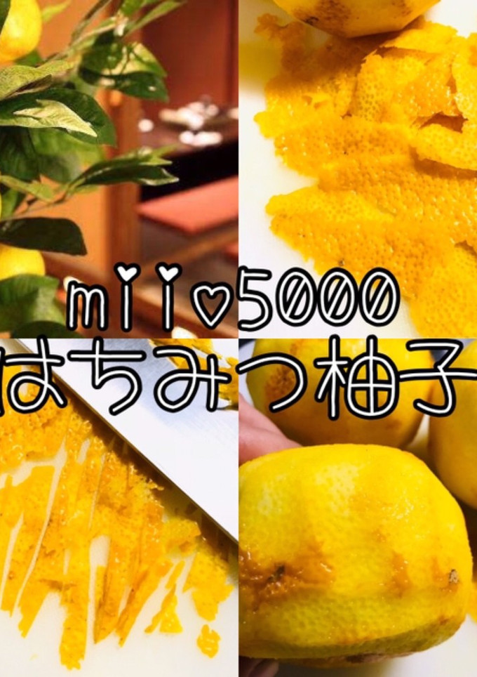 簡単 はちみつ柚子 栄養満点-レシピのメイン写真