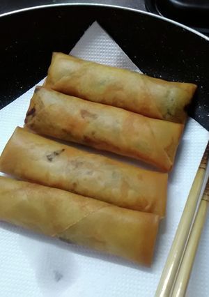 ねぎ春巻き~青ねぎ大量消費-レシピのメイン写真