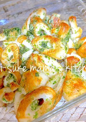 トースター❤揚げちゃうちくわの磯辺揚げஐ-レシピのメイン写真
