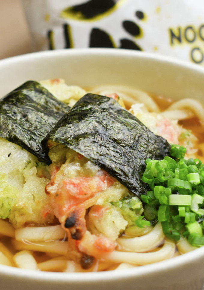 海苔巻きかき揚げうどん-レシピのメイン写真