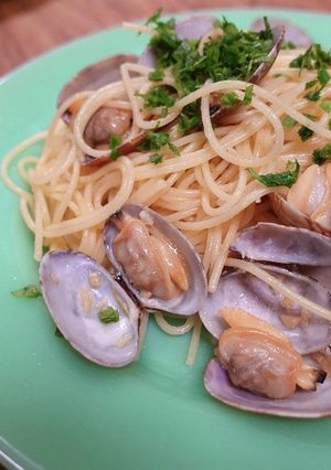 あさりと大葉のボンゴレパスタ-レシピのメイン写真