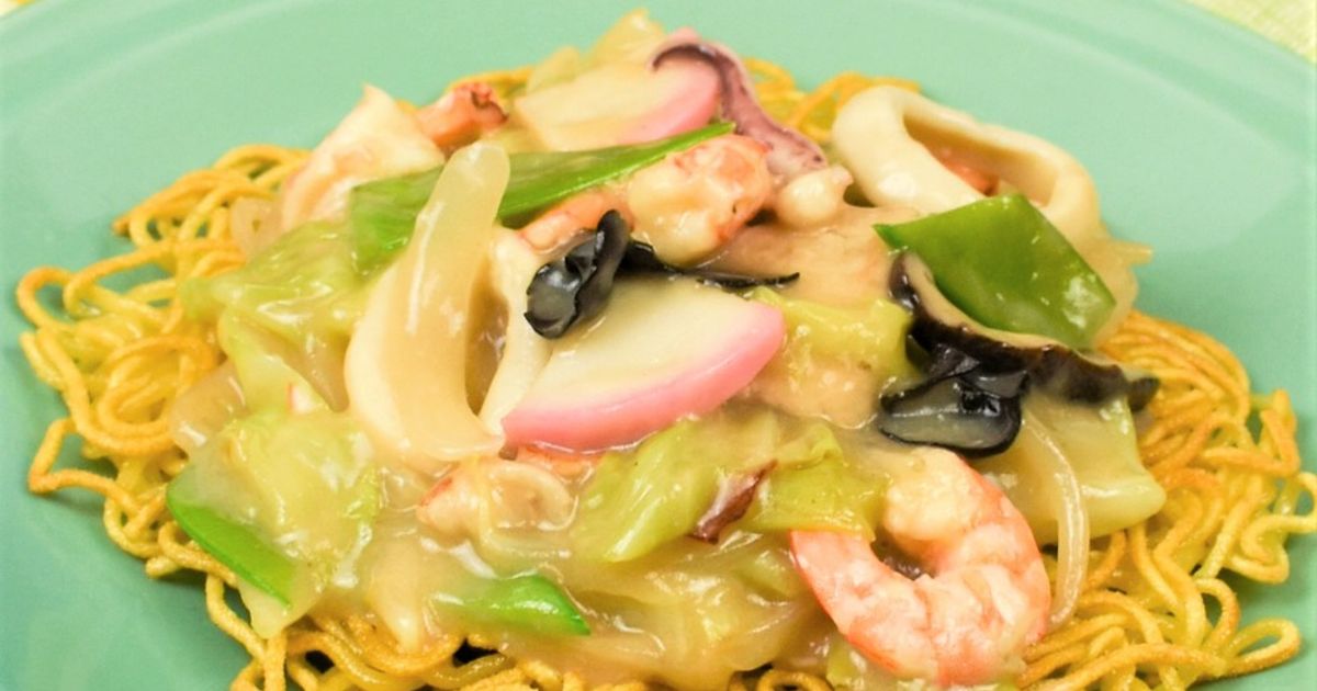 皿うどん by 北海道 【クックパッド】 簡単おいしいみんなのレシピが