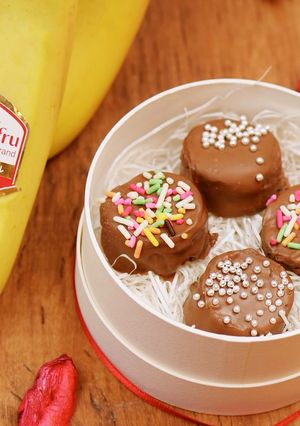 バレンタインに♥簡単チョコバナナトリュフ-レシピのメイン写真