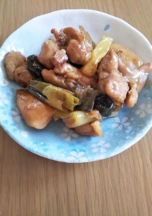 鶏肉と長ネギのうま煮-レシピのメイン写真