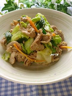 葉ニンニクと豚肉の味噌生姜炒め-レシピのメイン写真