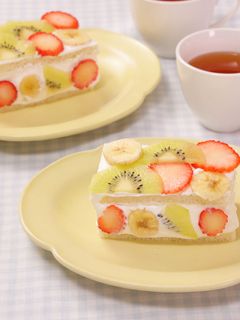 フルーツサンドケーキ-レシピのメイン写真