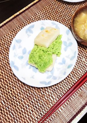 焼いたお餅で，ずんだ餅-レシピのメイン写真