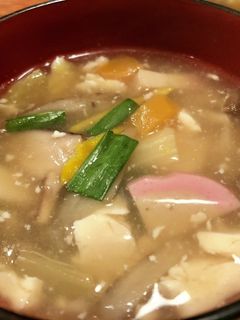 けんちん汁 おでんリメイク-レシピのメイン写真
