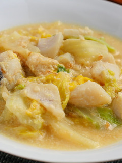 白菜消費!タラと白菜の豆乳酒粕煮-レシピのメイン写真