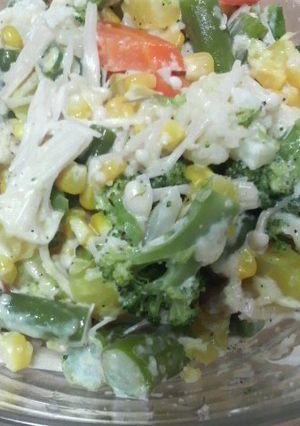 ■温野菜のマヨチーズサラダ■-レシピのメイン写真