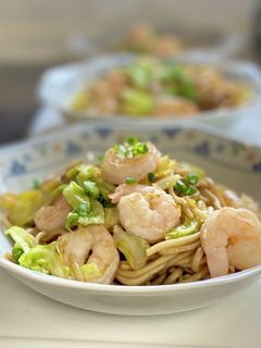 海老のカレー焼きそば-レシピのメイン写真