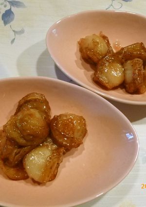 帆立の甘辛照り焼き-レシピのメイン写真