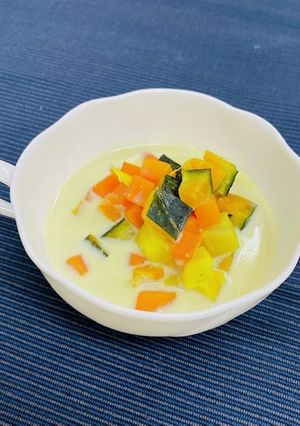 ほっこり豆乳スープ-レシピのメイン写真