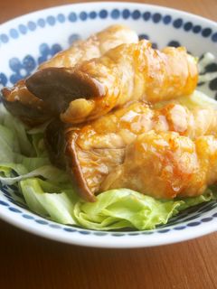 簡単!エリンギの肉巻き照り焼き!-レシピのメイン写真