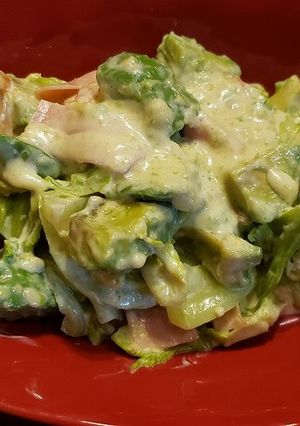 アボカドとキャベツのホットサラダ-レシピのメイン写真