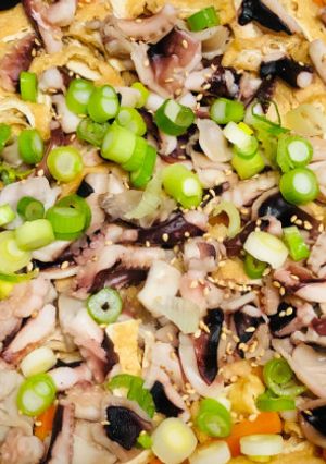 炊飯器で美味しい！彩り豊かたこ飯-レシピのメイン写真