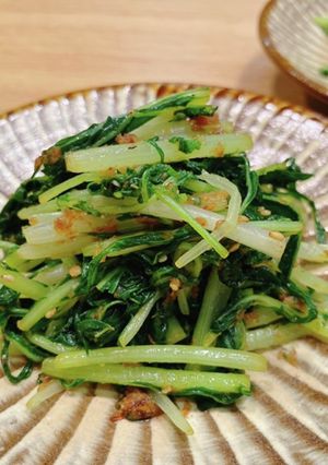 水菜の宗田節ナムル-レシピのメイン写真