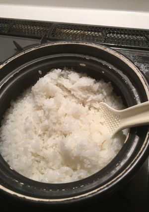 土鍋でご飯-レシピのメイン写真