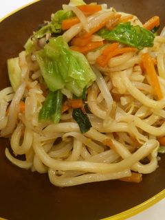 子供大好き!10分でパクパク焼きうどん⭐-レシピのメイン写真