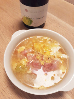 ワインに合う♪白菜のにんにくスープ-レシピのメイン写真