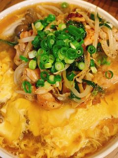 鳥南蛮卵とじ蕎麦-レシピのメイン写真