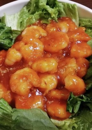 ★調味料一括で簡単★エビチリ-レシピのメイン写真