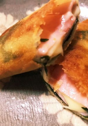 ベビーチーズで揚げ春巻き-レシピのメイン写真