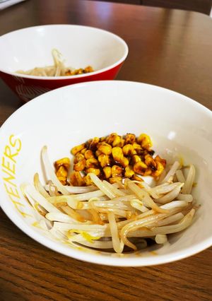 簡単5分!居酒屋風もやしナムル-レシピのメイン写真