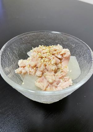美味しくなかった漬物救済✩ツナたくあん-レシピのメイン写真