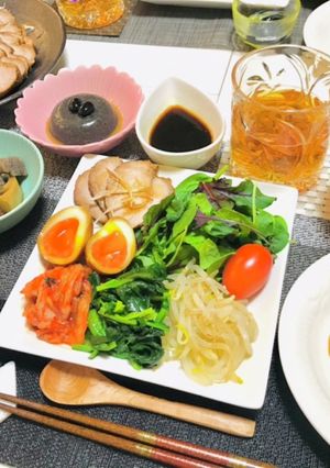 チャーシューメイン今夜の夕飯献立-レシピのメイン写真