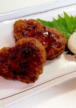我が家のこだわり照り焼きハンバーグ-レシピのメイン写真
