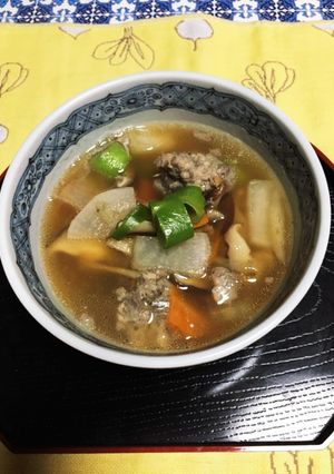 あったま〜るつみれ汁♪-レシピのメイン写真