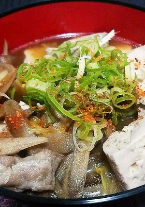 超簡単！けんちん汁(風)うどん！！-レシピのメイン写真