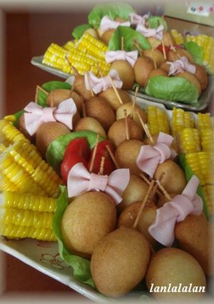 パーティには『☆ミニアメリカンドッグ☆』-レシピのメイン写真