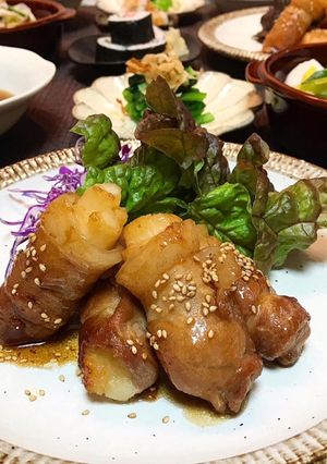 長芋の肉巻き照り焼き-レシピのメイン写真