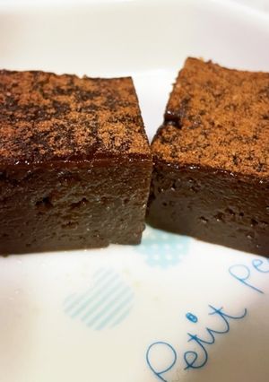 レンジでしっとりガトーショコラ-レシピのメイン写真