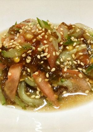 寂しがり屋のもずく❤もずくの中華酢物❤-レシピのメイン写真