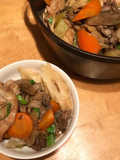 お麩とちくわぶでかさまし!牛肉と根菜煮-レシピのメイン写真