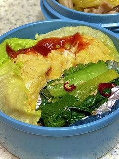 小松菜中華サラダ^_^ タロの弁当94-レシピのメイン写真
